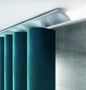 Riel elegante para cortina onda perfecta